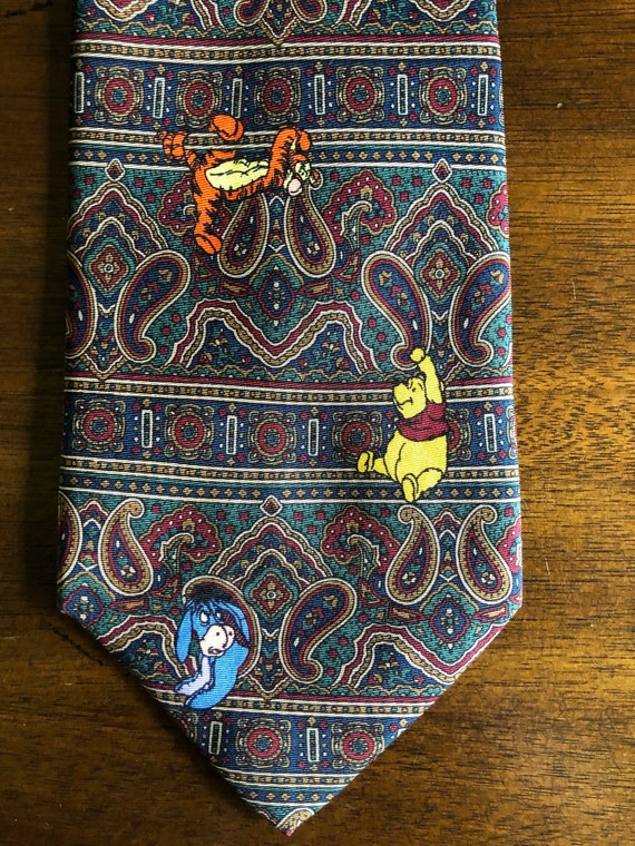 Winnie The Pooh Tie Tigger Eeyore Vintage Disney … - image 2