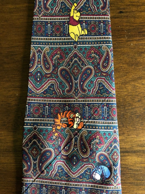 Winnie The Pooh Tie Tigger Eeyore Vintage Disney … - image 4