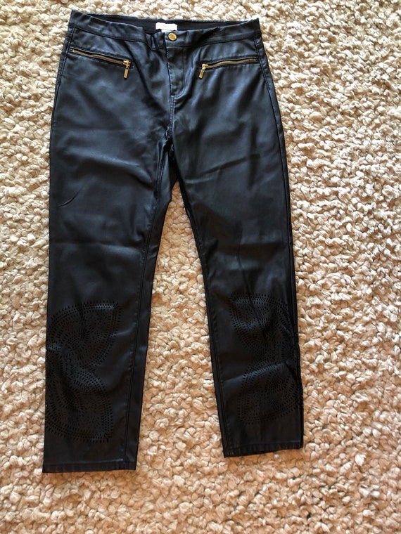 leather pants size 12