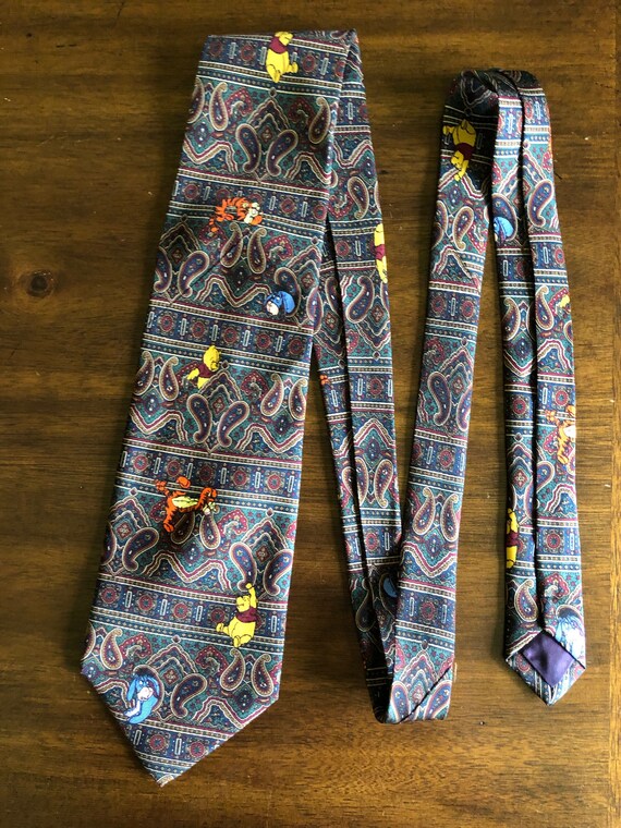 Winnie The Pooh Tie Tigger Eeyore Vintage Disney … - image 1