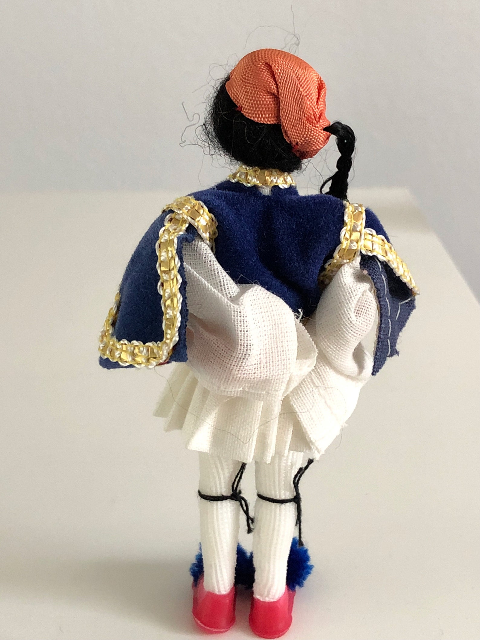 Vintage Greek Souvenir Tsolias Doll Male Folk Dancer Etsy