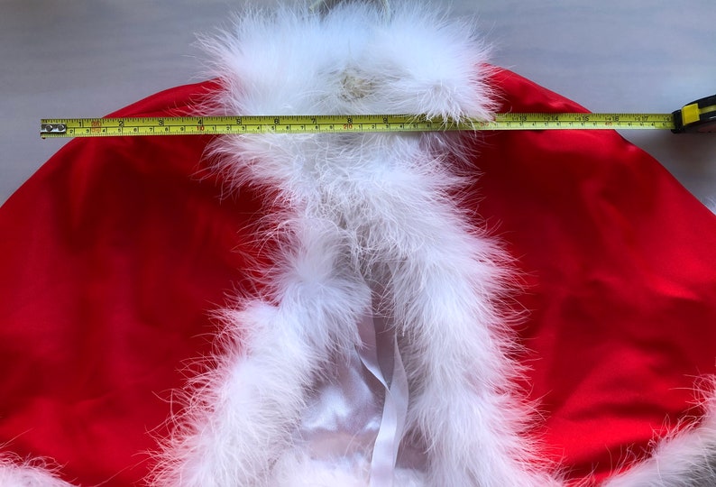 Little Red Riding Hood cap for kids in satin