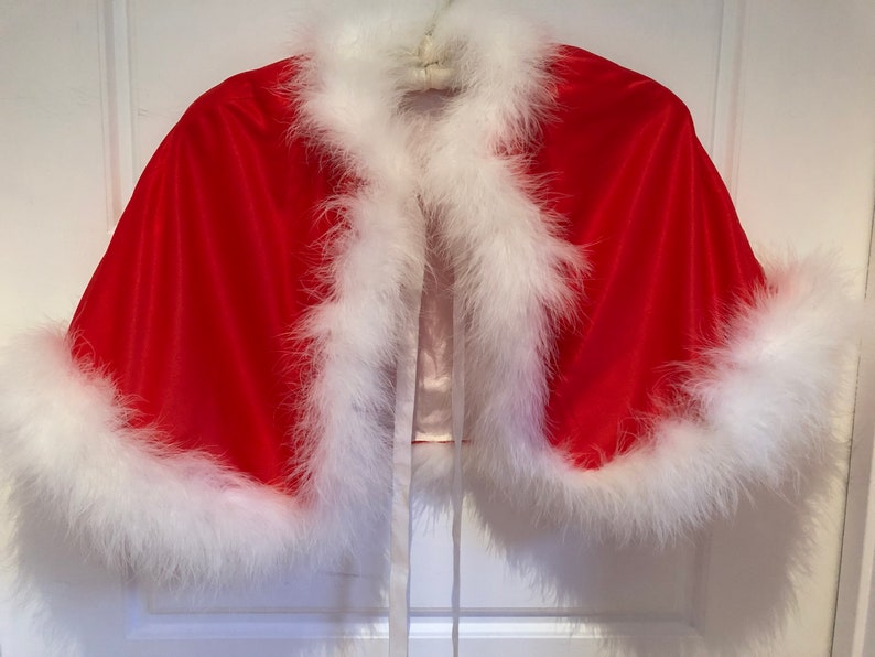 Little Red Riding Hood cap for kids in satin