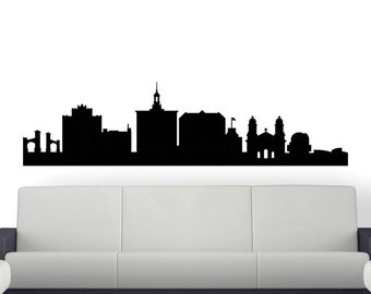 SAN JOSE CALIFORNIA CITY SKYLINE CITYSCAPE CAR WALL DECAL BUMPER STICKER