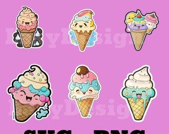 Buy Ice Cream Stickers Online In India - Etsy India Buy Ice Cream Stickers Online In India - Etsy India