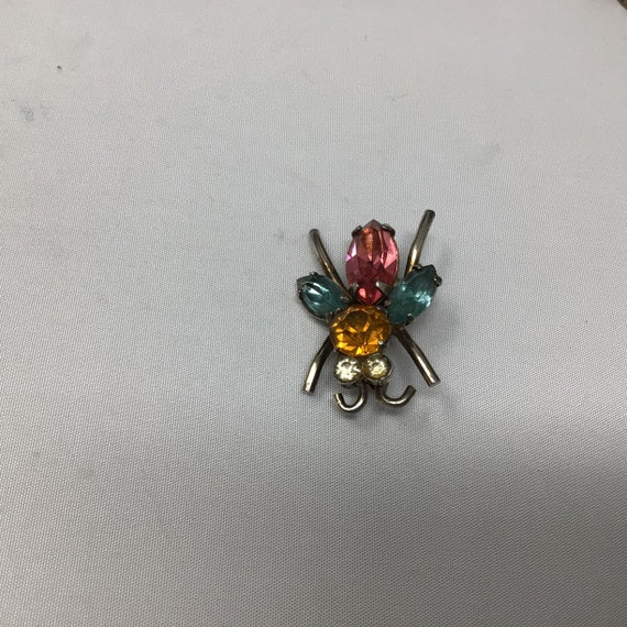 Coro Pegasus Sterling Bug Pin