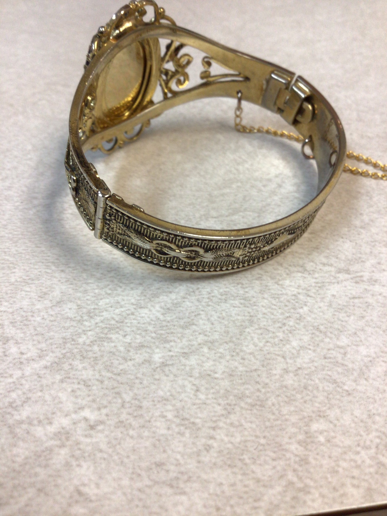 Vintage Whiting and Davis Cameo Bracelet Etsy