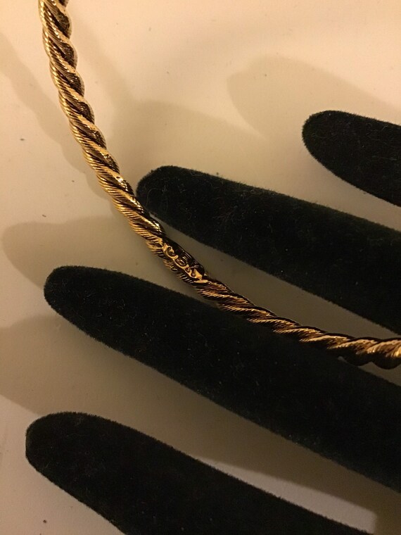 Jacqueline Bouvier Kennedy GoldTone Bangle - image 2