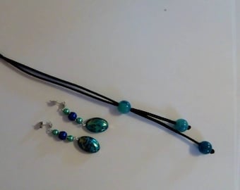 Finery blue beads