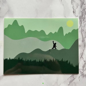 Mountain Sasquatch sticker