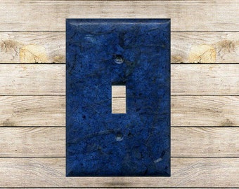 Blue Abstraction Decorative Light Switch