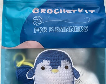 Pinguin Häkelset für Anfänger: DIY Bastelprojekt