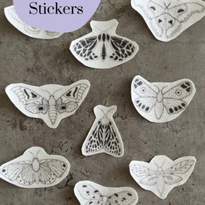 Embroidery stickers | stick and stitch stickers | Embroidery pattern | Embroidery designs | Water soluble stickers | Printed designs