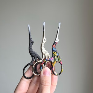 Scissors| Embroidery scissor| Stork scissor | Cross stitch scissor |Sewing scissor| Craft scissors