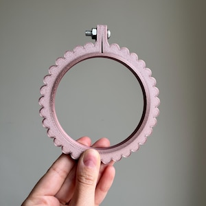 Flower Embroidery Hoop| Embroidery Frame| 3D printed embroidery hoop| Cross stitch hoop | Embroidery hoop