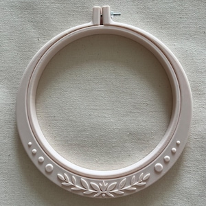 Botanical Embroidery Hoop| Embroidery Frame| 3D printed embroidery hoop| Cross stitch hoop | Embroidery hoop