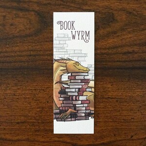 Book Wyrm Bookmark