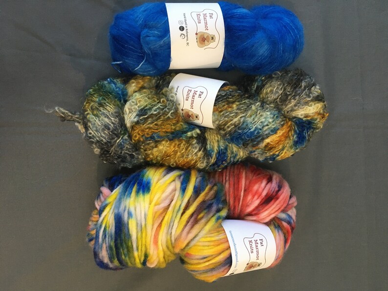 Alpaca Bulky Wensleydale Fiber Box Mohair