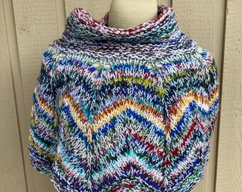 Hand Knit Capelet