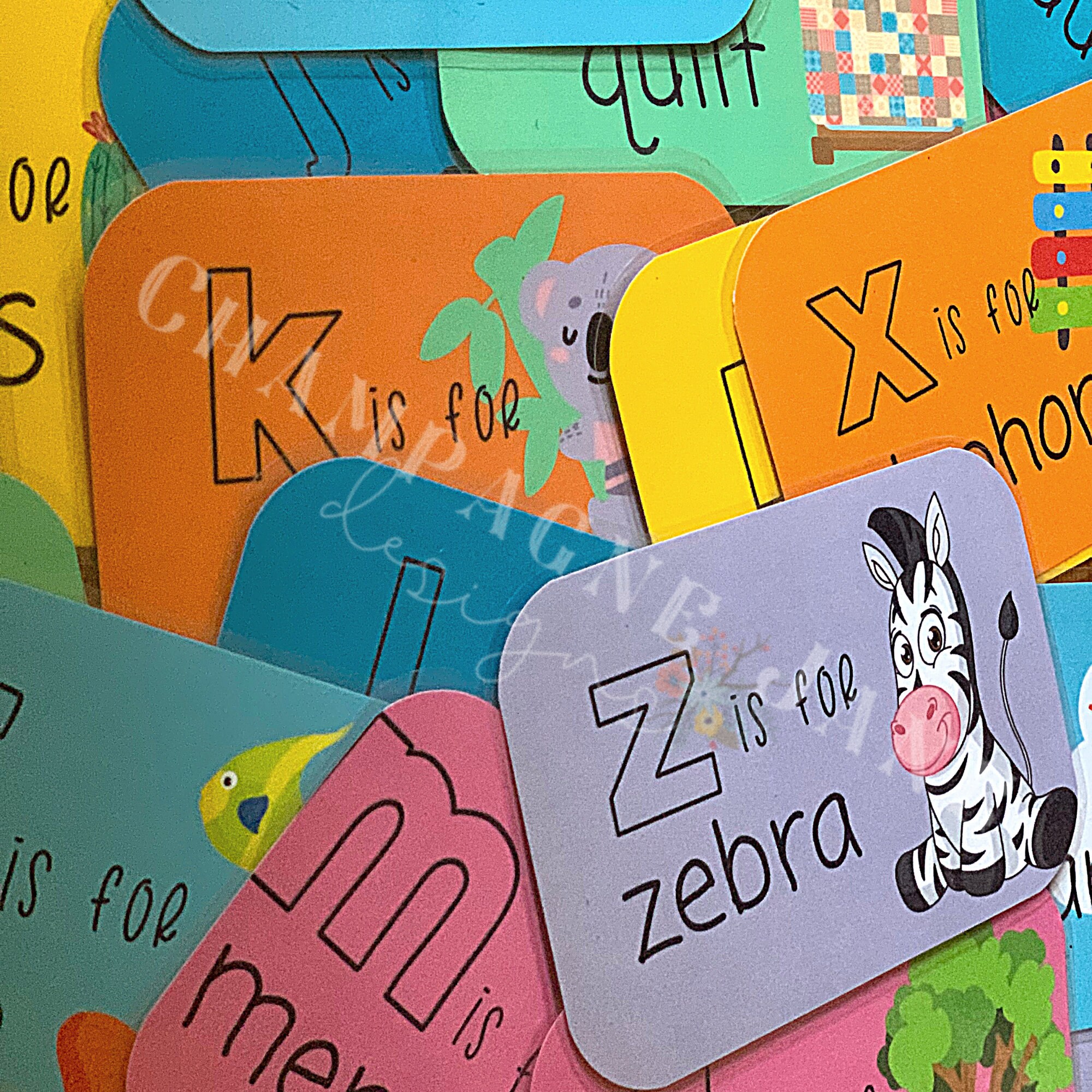 Lower Case Alphabet Alphabet Cards Back to School Letter Cards Flash Cards ABC Cards Letter