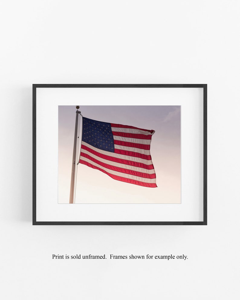 United States of America Flag Photograph image 1