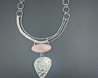 Pink Opal Pendant