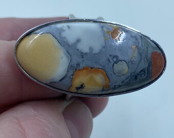 Jasper Sterling Silver Ring