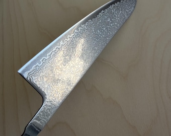 Authentic Japanese Custom knife SLD Damascus Steel Polished blades