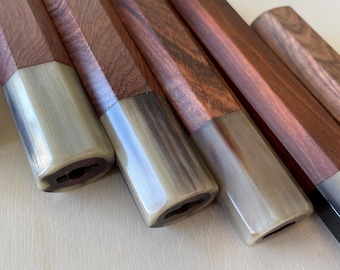 Authentic Japanese Octagonal knife handles