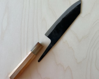 Tosa Custom Japanese chef santoku bunka Blue#2 DIY knife kit