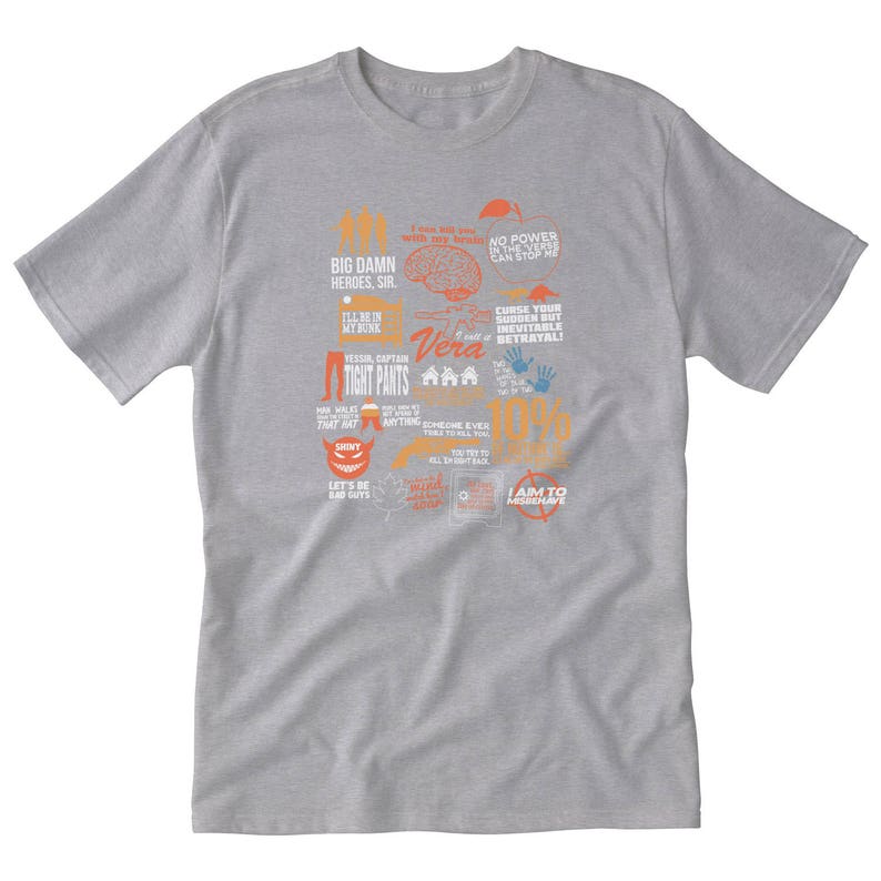 TShirt Laundry Clothing Line Firefly Quotes Funny T-Shirt Fun Tees Geeky Tshirt Unisex Shirt Cotton T-Shirt Trendy Design Tee image 5