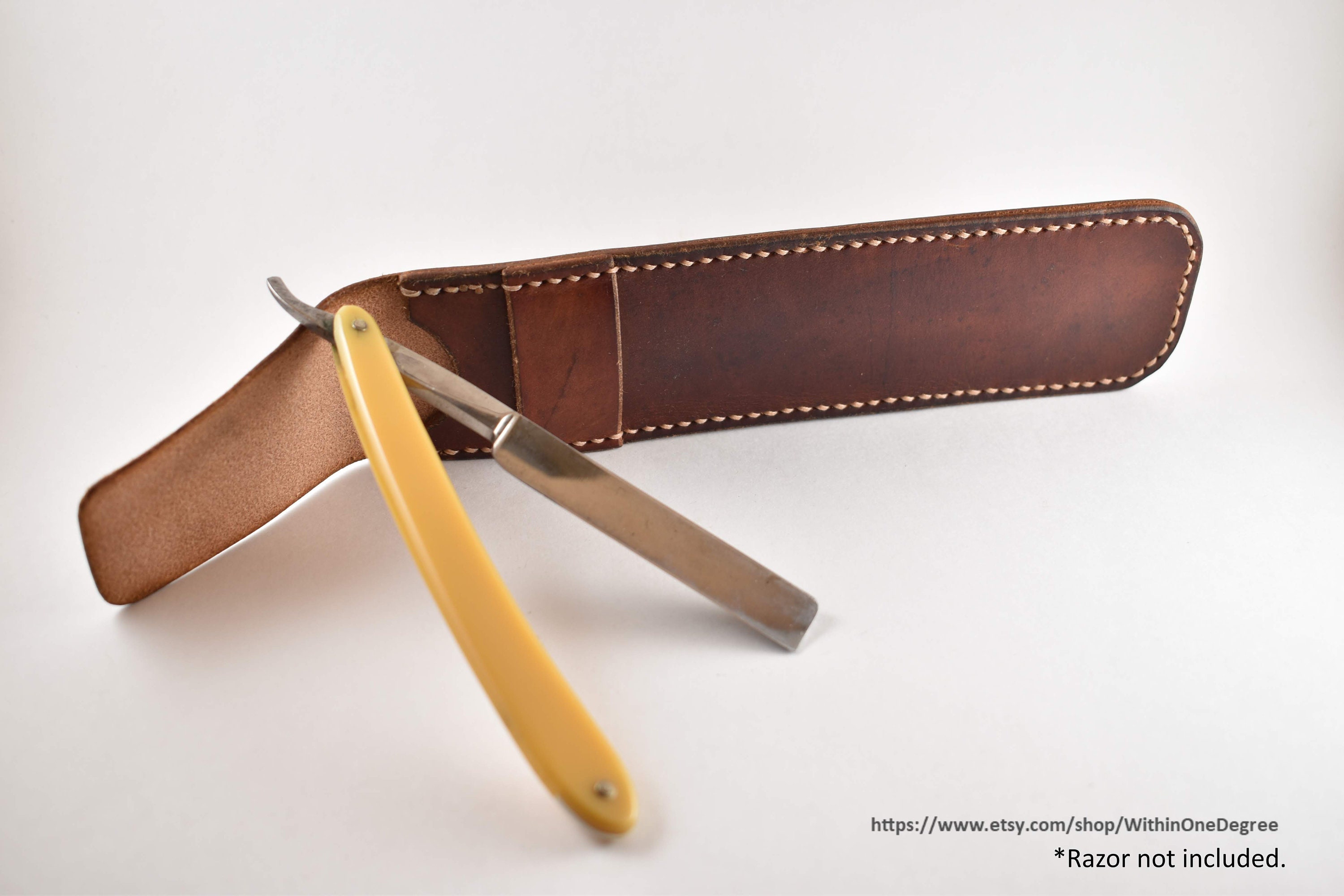 Straight Razor Case / Pouch Handcrafted in Leather razor Not Etsy