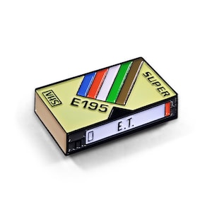 Emaille pin - TV-REC VHS E.T.