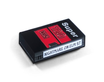 Enamel Pin - TV-REC VHS Nightmare on Elm Street