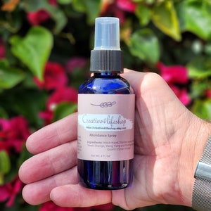Abundance Spray - Crystal Infused - Essential oils - Money - 4oz