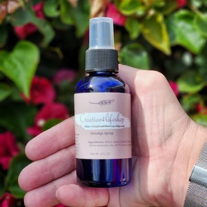 Smudge Spray - Crystal Infundiert - Sage & Palo Santo Spray - Energie / Selbst, Raum, Auto Reinigungsspray - 115 ml