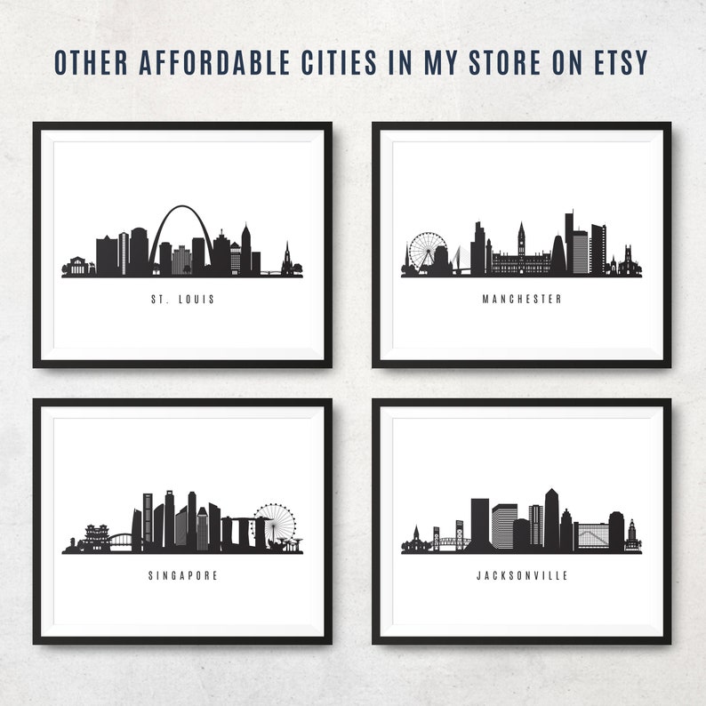 PNG Poster Cityscape Belgrade Serbia Black White Wall Art EPS JPG Vector Illustration Digital Print Belgrade Skyline Printable