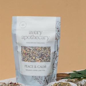 Peace and Calm Tea Blend | Evening Tea Ritual with Chamomile and Lavender