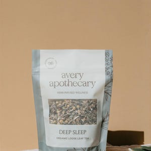 Deep Sleep Tea Blend | Nighttime Herbal Ritual with Valerian & Chamomile