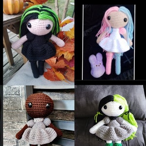 Muñeca de ganchillo Amigurumi Mini Me personalizada