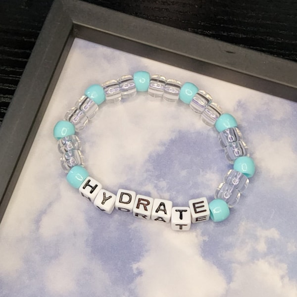 Hydrate Bracelet Pastel Goth Kawaii Kandi