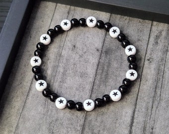 Goth Grunge Star Bracelet