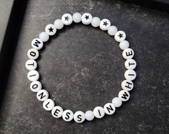 Motionless In White Beaded Bracelet