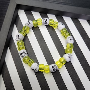 Summertime Sad Skull Kandi Bracelet
