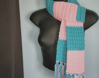 COTTON CANDY Scarf Kawaii Pastel Goth Lolita Egirl Kandi