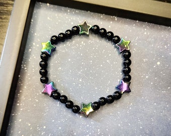 Dark Matter Stern Perlenarmband