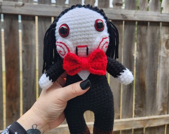 Jigsaw Amigurumi Doll