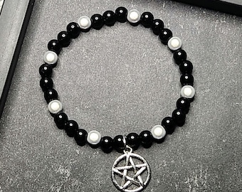 Witching Hour Pentacle Charm Bracelet