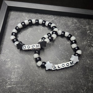 Doom and Gloom Goth Bracelet Set