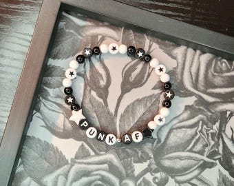Punk AF Bead Bracelet